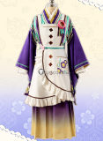 Ensemble Stars Koikoi Love Cafe Niki Shiina Tori Himemiya Eichi Tenshouin Hajime Shino Kimono Maid Cosplay Costume