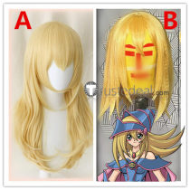 Yugioh Dark Magician Girl Blonde Styled Cosplay Wig