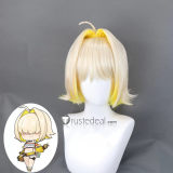 Goddess of Victory Nikke Elegg Abby Blonde Black Styled Cosplay Wig