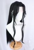 The Scum Villain's Self-Saving System Shen Qingqiu Luo Binghe Black Styled Lace Front Cosplay Wig