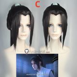 The Scum Villain's Self-Saving System Shen Qingqiu Luo Binghe Black Styled Lace Front Cosplay Wig