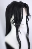 The Scum Villain's Self-Saving System Shen Qingqiu Luo Binghe Black Styled Lace Front Cosplay Wig