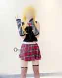 Death Note Misa Amane Subculture Black Gothic Cosplay Costume