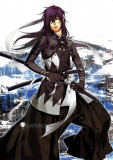Hakuouki Saitou Saito Hajime Purple Cosplay Wig