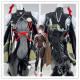 Goddess of Victory Nikke Sakura Black Suit Cosplay Costume
