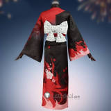 Genshin Impact Hanyuuda Chizuru Red Kimono Cosplay Costume