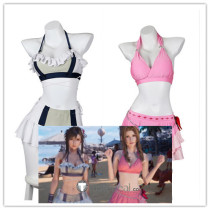 Final Fantasy 7 VII Rebirth FF7 Tifa Lockhart Aerith Gainsborough Swimsuit Cosplay Costume
