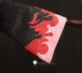 Genshin Impact Hanyuuda Chizuru Red Kimono Cosplay Costume