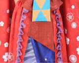 Zombie Land Saga Saga Jihen Saga Incident Yugiri Stage Red Kimono Cosplay Costume
