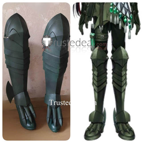Commission Disney Twisted-Wonderland Lilia Vanrouge Right General's Armor Cosplay Shoes Boots