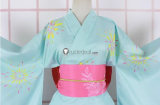 Vocaloid Hatsune Miku Rascal Collab Raccoon 2023 Summer Kimono Cosplay Costume