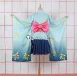 Vocaloid Hatsune Miku Rascal Collab Raccoon 2023 Summer Kimono Cosplay Costume