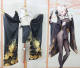 Goddess of Victory Nikke Blanc White Rabbit Black Cheongsam Kimono Cosplay Costume