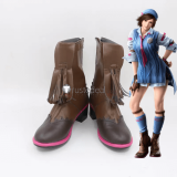 Tekken 8 Asuka Kazama Reina Axel Stone Ling Xiaoyu Pink Cosplay Shoes Boots