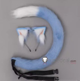 Tensei Shitara Slime Datta Ken Alice in Wonderland Rimuru Tempest Cosplay Tail Ears