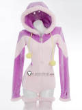 Street Fighter 6 Juri Han Pajama Bunny Suit Pink Purple Cosplay Costume