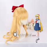 Sailor Moon Aino Minako Sailor Venus Blonde Cosplay Wig