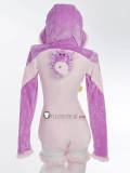 Street Fighter 6 Juri Han Pajama Bunny Suit Pink Purple Cosplay Costume