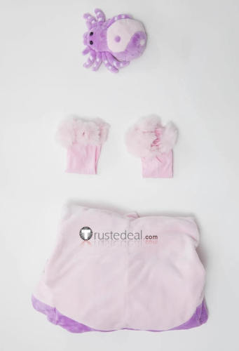 Street Fighter 6 Juri Han Pajama Bunny Suit Pink Purple Cosplay Costume