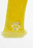 Pokemon Gijinka Alolan Vulpix Espeon Pikachu Fluffy Jumpsuit Bunny Suit Yellow Cosplay Costume
