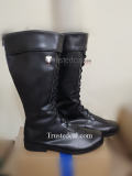 Limbus Company Don Quixote Yuri Dante W Corp. L3 Cleanup Agent Hong Lu Cosplay Shoes Boots