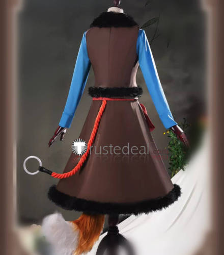 Spice and Wolf Holo Horo Blue Cosplay Costume