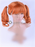 AnoHana The Flower We Saw That Day Naruko Anjou Anaru Orange Ponytails Cosplay Wig