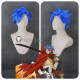 Gurren Lagann Kamina Blue Syled Cosplay Wig