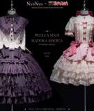 NyaNya Puella Magi Madoka Magica Kaname Madoka Akemi Homura Gothic Lolita Cosplay Costume Official