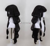Hunter X Hunter Alluka Zoldyck Long Black Syled Cosplay Wig Hairband Accessories
