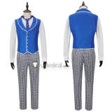 Black Butler Kuroshitsuji Public School Arc. Weston College Lawrence Bluewer Uniform Cosplay Costume