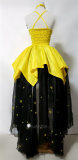 Sailor Moon Luna Yellow Black Cosplay Costume Gorgeous Version