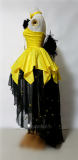 Sailor Moon Luna Yellow Black Cosplay Costume Gorgeous Version