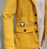 Persona 5 The Phantom X P5X Kokatsu Academy Wonder Protagonist Yellow Uniform Cosplay Costume