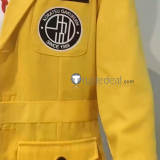 Persona 5 The Phantom X P5X Kokatsu Academy Wonder Protagonist Yellow Uniform Cosplay Costume