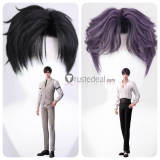Love and Deepspace Rafayel Zayne LiShen Imitation Lace Front Purple Black Styled Cosplay Wig