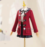 Girls Band Cry Nina Iseri Red Cosplay Costume