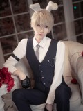 Love and Deepspace Xavier Shen Xinghui Butler Rabbit Bunny Cosplay Costume