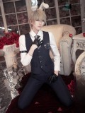 Love and Deepspace Xavier Shen Xinghui Butler Rabbit Bunny Cosplay Costume