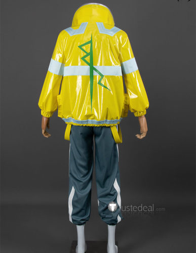 Cyberpunk Edgerunners David Martinez Yellow Jacket Cosplay Costume