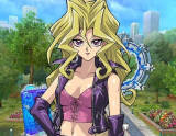 Yugioh Duel Links Mai Valentine Purple Pink Cosplay Costume