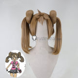 Pokemon Lyra Kotone Shauna Flannery Red Brown Styled Cosplay Wig