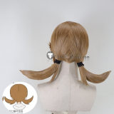 Pokemon Lyra Kotone Shauna Flannery Red Brown Styled Cosplay Wig