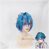 Project Charisma House Amahiko Tendo Rikai Kusanagi Fumiya Ito Ohse Minato Styled Silver Black Cosplay Wig