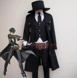 BLAZBLUE Hazama Black Cosplay Costume 2