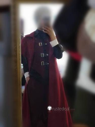 Devil May Cry 1 DMC1 Dante Red Cosplay Costume