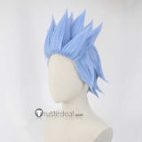 Shaman King Horo Horo Usui Horokeu Spiky Horohoro Blue Styled Cosplay Wig