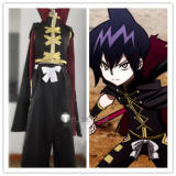Shaman King Tao Ren Black Cape Cosplay Costume 2