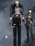Wuthering Waves Protagonist Male Female Rover Black Cosplay Costume