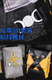 Wuthering Waves Protagonist Male Female Rover Black Cosplay Costume
